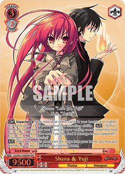 Shana & Yuji (V.2 - Feature Rare) - Shakugan no Shana Premium Booster