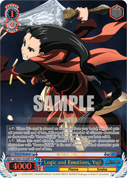 Logic and Emotions, Yuji (V.2 - Feature Rare) - Shakugan no Shana Premium Booster