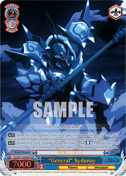 "General" Sydonay (V.2 - Feature Rare) - Shakugan no Shana Premium Booster