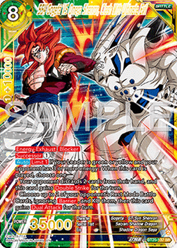 SS4 Gogeta VS Omega Shenron, Clash With Ultimate Evil (V.1 - Super Rare) - Legend of the Dragon Balls