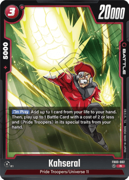 Kahseral (FB03-002) [Fusion World] - Raging Roar [Fusion World]