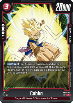 Cabba (FB03-004) [Fusion World] - Raging Roar [Fusion World]