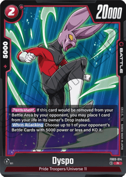 Dyspo (FB03-014) [Fusion World] - Raging Roar [Fusion World]
