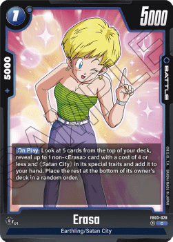 Erasa (FB03-028) [Fusion World] - Raging Roar [Fusion World]