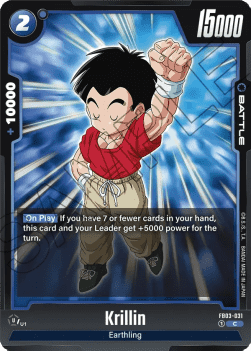 Krillin (FB03-031) [Fusion World] - Raging Roar [Fusion World]