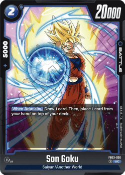 Son Goku (FB03-036) [Fusion World] - Raging Roar [Fusion World]