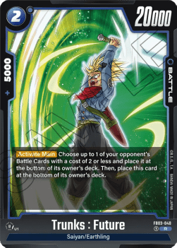 Trunks : Future (FB03-040) [Fusion World] - Raging Roar [Fusion World]