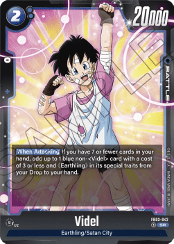Videl (FB03-042) [Fusion World] (V.1 - Super Rare) - Raging Roar [Fusion World]