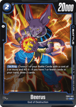 Beerus (FB03-045) [Fusion World] - Raging Roar [Fusion World]