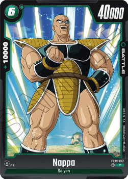 Nappa (FB03-067) [Fusion World] - Raging Roar [Fusion World]