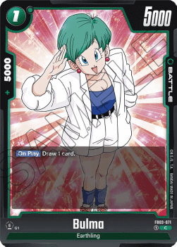 Bulma (FB03-071) [Fusion World] - Raging Roar [Fusion World]