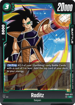 Raditz (FB03-073) [Fusion World] - Raging Roar [Fusion World]
