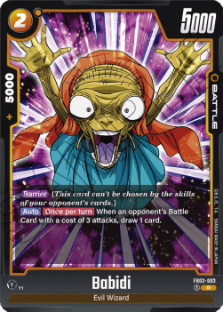 Babidi (FB03-083) [Fusion World] - Raging Roar [Fusion World]
