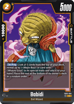 Babidi (FB03-084) [Fusion World] - Raging Roar [Fusion World]