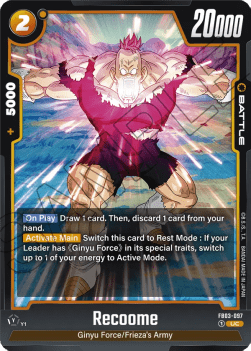 Recoome (FB03-097) [Fusion World] - Raging Roar [Fusion World]