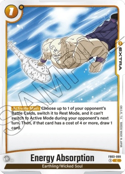Energy Absorption (FB03-099) [Fusion World] - Raging Roar [Fusion World]