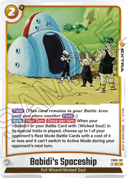 Babidi's Spaceship (FB03-101) [Fusion World] - Raging Roar [Fusion World]