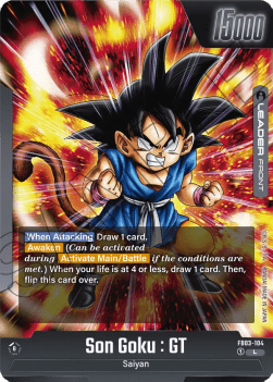 Son Goku : GT // Son Goku : GT (FB03-104) [Fusion World] (V.1 - Leader) - Raging Roar [Fusion World]
