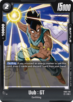 Uub : GT (FB03-105) [Fusion World] - Raging Roar [Fusion World]
