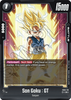 Son Goku : GT (FB03-110) [Fusion World] - Raging Roar [Fusion World]