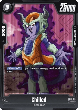 Chilled (FB03-115) [Fusion World] - Raging Roar [Fusion World]