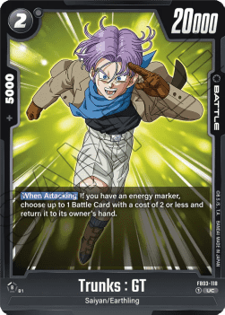 Trunks : GT (FB03-118) [Fusion World] - Raging Roar [Fusion World]