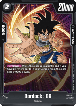 Bardock : BR (FB03-122) [Fusion World] - Raging Roar [Fusion World]