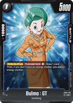 Bulma : GT (FB03-128) [Fusion World] - Raging Roar [Fusion World]