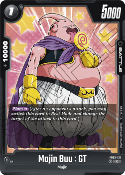 Majin Buu : GT (FB03-131) [Fusion World] - Raging Roar [Fusion World]