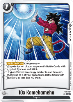 10x Kamehameha (FB03-137) [Fusion World] - Raging Roar [Fusion World]