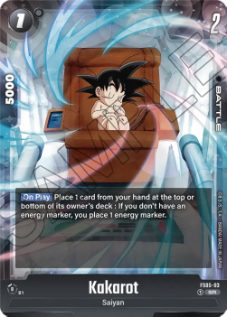Kakarot (FS05-03) [Fusion World] (V.1 - Super Rare) - Starter Deck: Bardock [Fusion World]