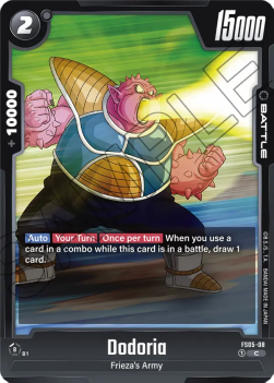 Dodoria (FS05-08) [Fusion World] - Starter Deck: Bardock [Fusion World]