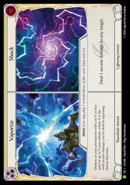 Vaporize // Shock (Cold Foil) - LGS Promos