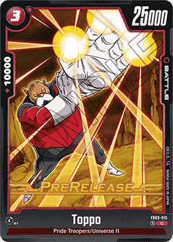 Toppo (FB03-015) [Fusion World] - Promos: Raging Roar [Fusion World]