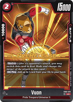 Vuon (FB03-019) [Fusion World] - Promos: Raging Roar [Fusion World]