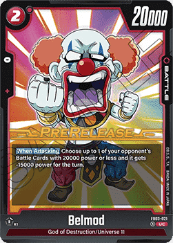 Belmod (FB03-021) [Fusion World] - Promos: Raging Roar [Fusion World]