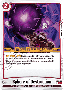 Sphere of Destruction (FB03-026) [Fusion World] - Promos: Raging Roar [Fusion World]