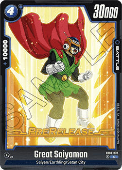 Great Saiyaman (FB03-032) [Fusion World] - Promos: Raging Roar [Fusion World]