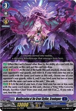 Manifestation of the Great Skyline, Grandogma [D-Format] (V.1 - Triple Rare) - Dimensional Transcendence