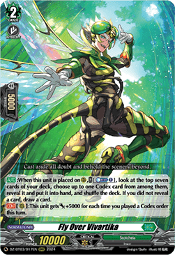 Fly Over Vivartika [D-Format] (V.1 - Triple Rare) - Dimensional Transcendence