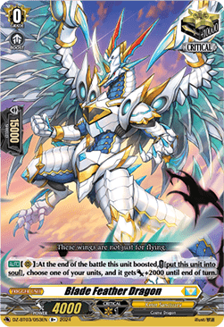 Blade Feather Dragon [D Format] - Dimensional Transcendence