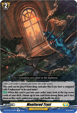 Monitored Tryst [D-Format] (V.1 - Rare) - Dimensional Transcendence
