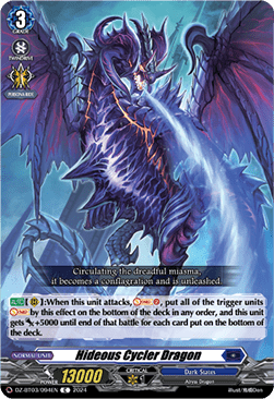 Hideous Cycler Dragon [D-Format] - Dimensional Transcendence