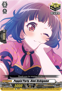 Poppin'Party, Rimi Ushigome [D-Format] (V.1 - Special EX) - Dimensional Transcendence