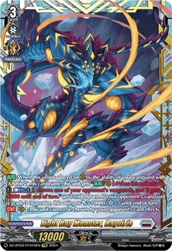 Light Ray Monster, Rayviris [D-Format] (V.2 - Double Frame Rare) - Dimensional Transcendence