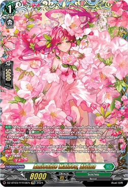 Amicable Maiden, Alvina [D-Format] (V.2 - Double Frame Rare) - Dimensional Transcendence