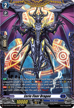 Eerie Fixer Dragon [D-Format] (V.2 - Frame Rare) - Dimensional Transcendence