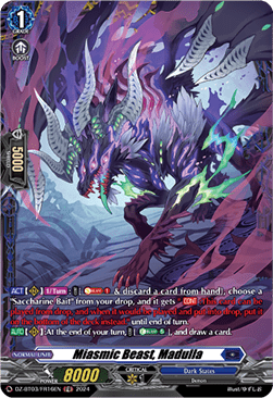 Miasmic Beast, Madulla [D-Format] (V.2 - Frame Rare) - Dimensional Transcendence