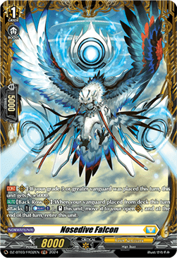 Nosedive Falcon [D-Format] (V.2 - Frame Rare) - Dimensional Transcendence