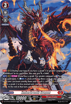 Emberbreath Dragon [D-Format] (V.3 - Silver Rare) - Dimensional Transcendence